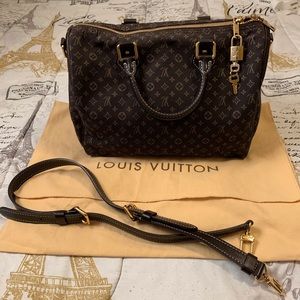 Louis Vuitton Idylle Bandouliere Speedy 30 Satchel